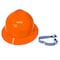 Safe Handler Professional Full Brim Hard Hat, Orange BLSH-ESSU-HDPE-HH4O - alternate 1